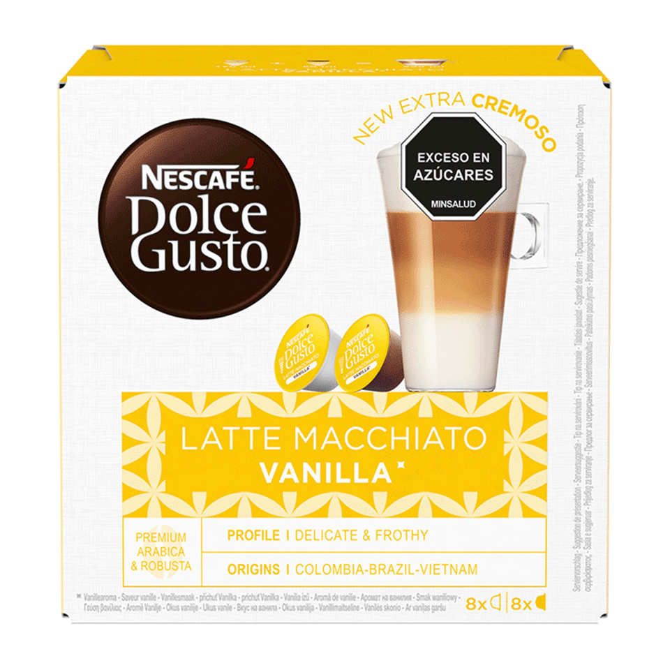 Capsulas Latte Macchiato Nescafe Dolce Gusto Nescafe